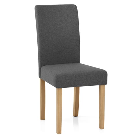 Jackson Dining Chair Charcoal Fabric