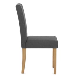 Jackson Dining Chair Charcoal Fabric