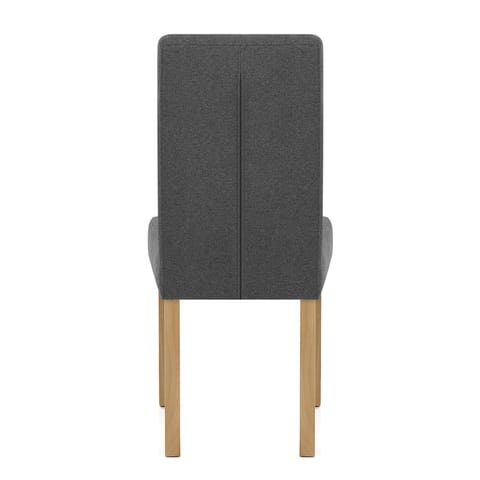 Jackson Dining Chair Charcoal Fabric
