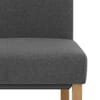 Carolina Dining Chair Charcoal Fabric