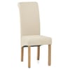 Carolina Dining Chair Cream Fabric