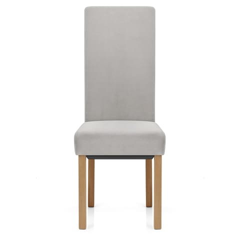 Carolina Dining Chair Grey Velvet