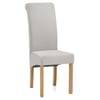 Carolina Dining Chair Grey Velvet