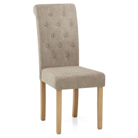 Portland Dining Chair Mink Fabric