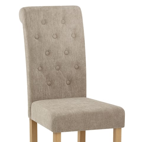 Portland Dining Chair Mink Fabric