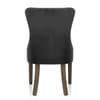 Kensington Dining Chair Black Velvet