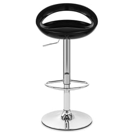 Crescent Bar Stool Black