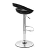 Crescent Bar Stool Black