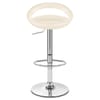 Crescent Bar Stool Cream