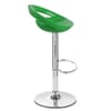 Crescent Bar Stool Green