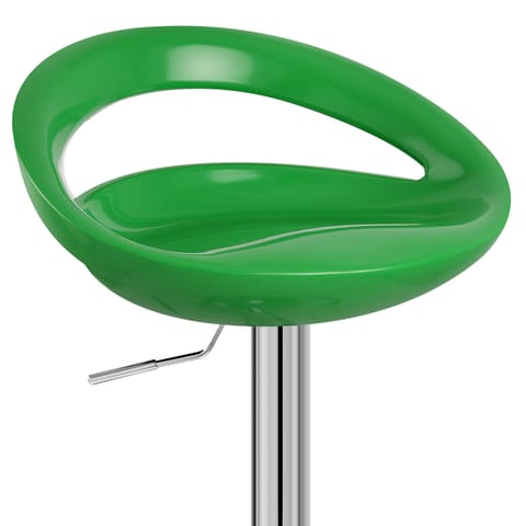 Crescent Bar Stool Green