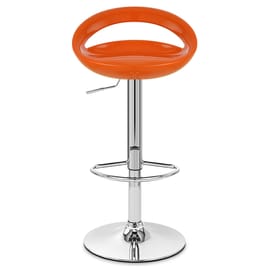 Crescent Bar Stool Orange