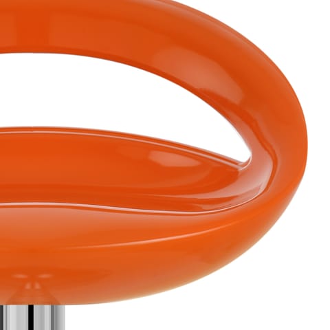 Crescent Bar Stool Orange