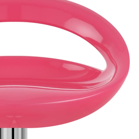 Crescent Bar Stool Pink