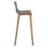 Drift Oak & Charcoal Bar Stool