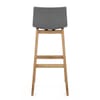 Drift Oak & Charcoal Bar Stool