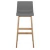 Drift Oak & Charcoal Bar Stool