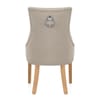 Ascot Oak Dining Chair Tweed Fabric