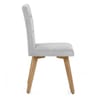 Hadley Dining Chair Grey Velvet