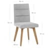 Hadley Dining Chair Grey Velvet