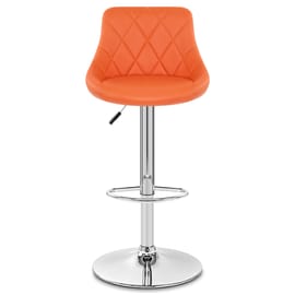 Stitch Bar Stool Orange