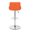 Stitch Bar Stool Orange