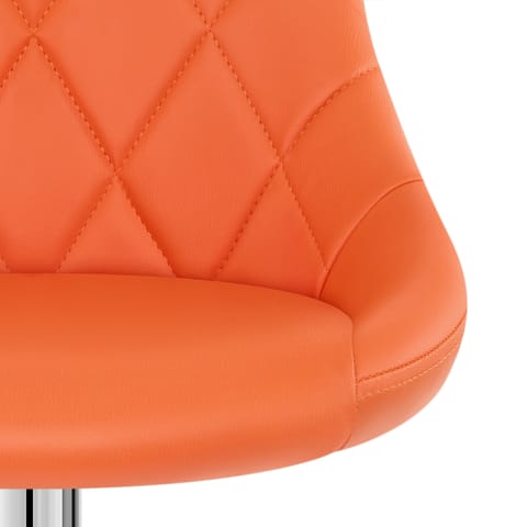 Stitch Bar Stool Orange