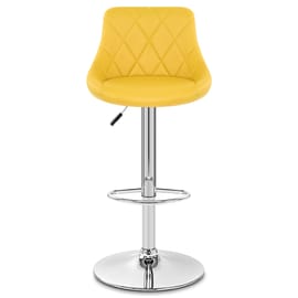 Stitch Bar Stool Yellow
