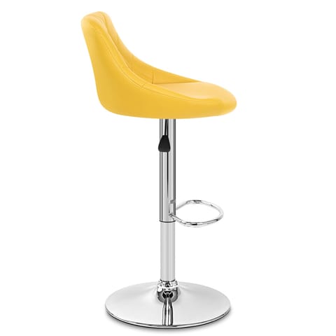 Stitch Bar Stool Yellow
