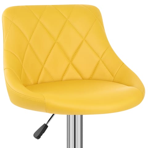 Stitch Bar Stool Yellow