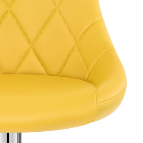 Stitch Bar Stool Yellow