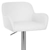 Berlin Brushed Bar Stool White