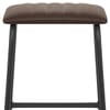 Sasha Real Leather Stool Brown