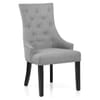 Ascot Dining Chair Grey Fabric