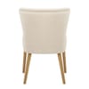 City Oak Chair Cream Velvet