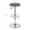 Java Bar Stool Grey