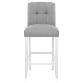 Crawford Bar Stool Grey Fabric