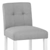 Crawford Bar Stool Grey Fabric