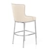Grange Bar Stool Cream Leather