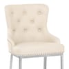 Grange Bar Stool Cream Leather