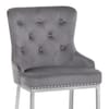 Grange Bar Stool Grey Velvet