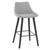Regent Bar Stool Light Grey