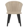Scroll Dining Chair Mink Velvet