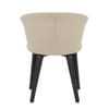Scroll Dining Chair Mink Velvet