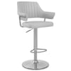Skyline Brushed Bar Stool Grey