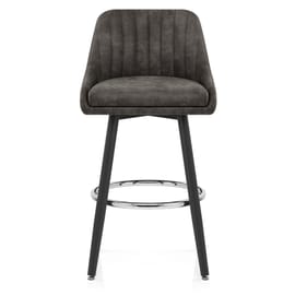 Hamilton Bar Stool Antique Charcoal