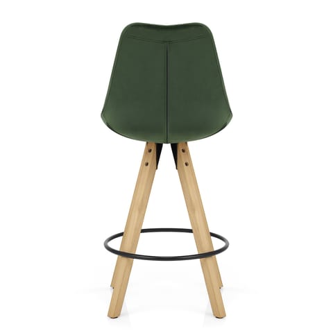 Prism Bar Stool Green Velvet
