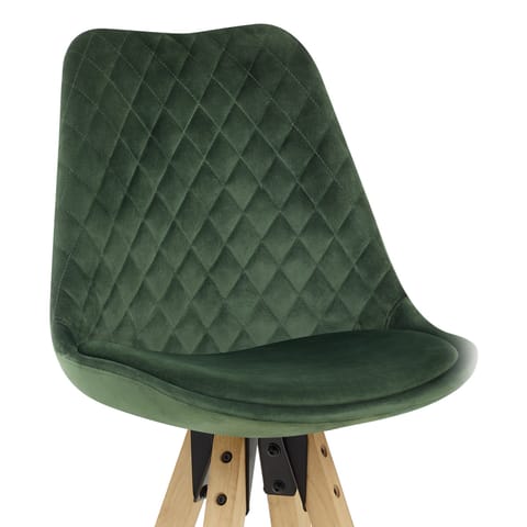 Prism Bar Stool Green Velvet