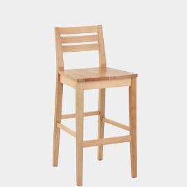 Aaron Wooden Stool