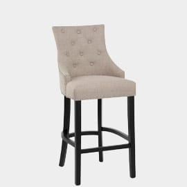Ascot Bar Stool Tweed Fabric
